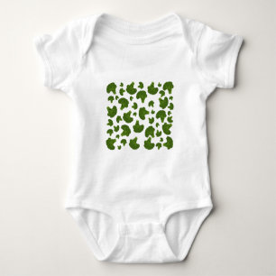 Broccoli Pattern Baby Bodysuit