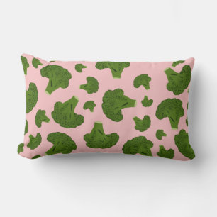 Broccoli Pattern Lumbar Cushion