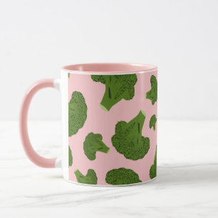 Broccoli Pattern Mug