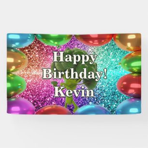 Broccoli Personalised character birthday banner