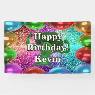 Broccoli Personalised character birthday banner