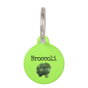 Broccoli Pet Tag
