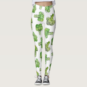 broccoli - scattered leggings