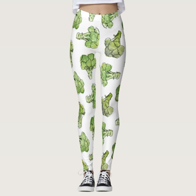 broccoli - scattered leggings (Front)