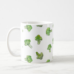 Broccoli – Scattered - Open Coffee Mug