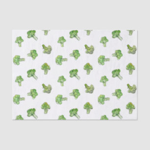 Broccoli – Scattered - Open Tissue Paper