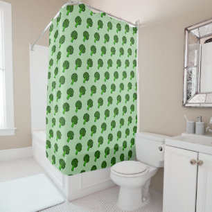Broccoli Shower Curtain
