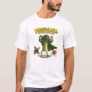Broccoli Superhero Veggies Power T-Shirt