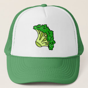 broccoli trucker hat