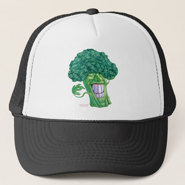 broccoli trucker hat (Front)