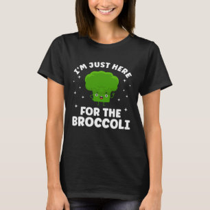 Broccoli  Vegetable Vegetarian Broccoli Vegan Food T-Shirt