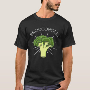 Broccoli Vegetable Vegetarian Plant Based Diet Veg T-Shirt