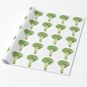 broccoli wrapping paper