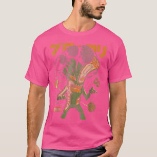Broccozilla XRay Kaiju Broccoli Vegetable Japanese T-Shirt