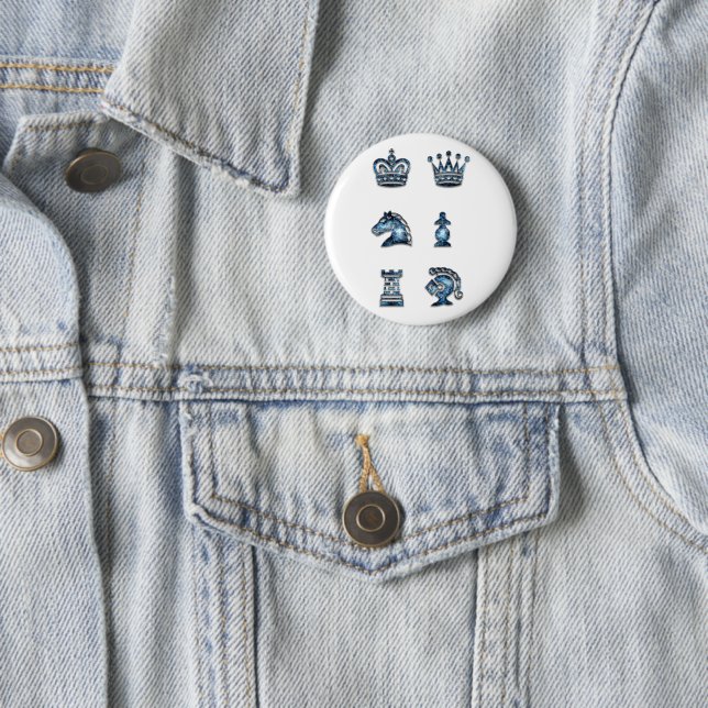 Broche/Botton 6 Cm Round Badge (In Situ)