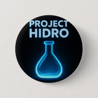 Broche Project Hidro 6 Cm Round Badge
