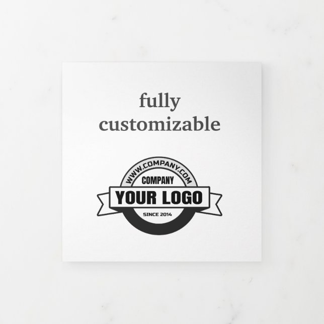 Brochure buzz marketing Tri-Fold holiday card (Cover)