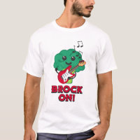 Brock on! Cute and Punny Broccoli Cartoon