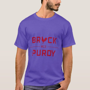 BROCK PURDY 13 red Oversized T-Shirt