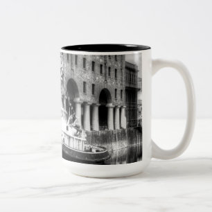 Brocklebank Tug Boat Liverpool Two-Tone Coffee Mug