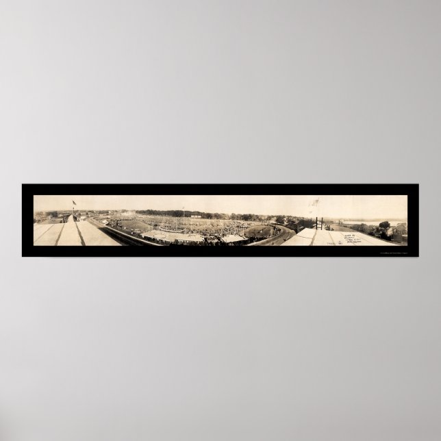 Brockton Fair Grounds Photo 1927 Poster (Front)