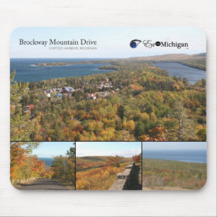Brockway Mountain Drive - Copper Harbour Mouse Mat