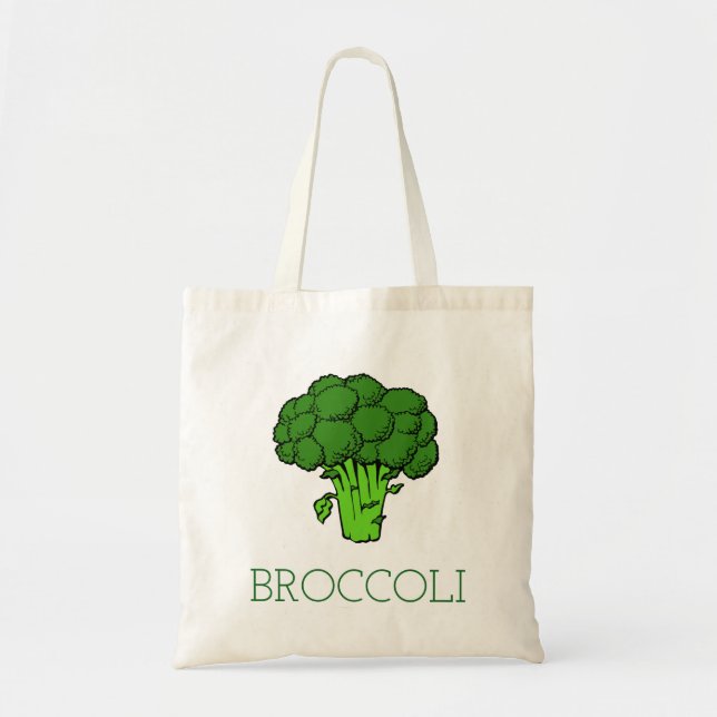 Brocolli Tote Bag (Front)