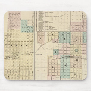 Brodhead and Village of Monroe, Green Co Mouse Mat