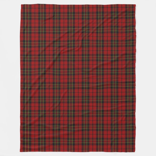 Brodie Family Tartan Fleece Blanket (Front)