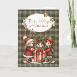 Brodie Hunting Original Scottish Tartan Holiday Card
