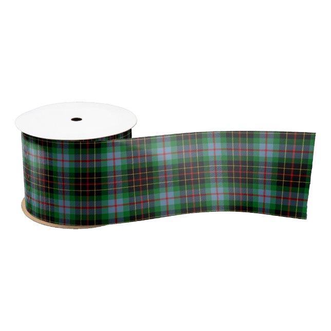 Brodie Hunting Scottish Tartan Pattern Satin Ribbon (Spool)