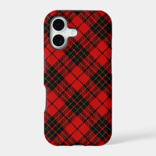 Brodie tartan red black plaid