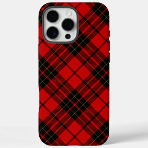 Brodie tartan red black plaid iPhone 16 pro max case