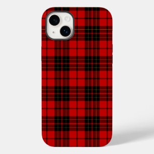 Brodie tartan red black plaid Case-Mate iPhone 14 plus case