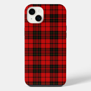 Brodie tartan red black plaid iPhone 14 plus case