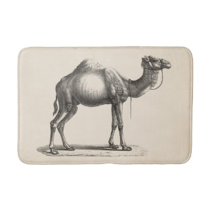 Brodtmann Dromedary Camel Sketch Bath Mat
