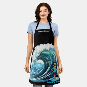 Brody Ocean Wavecrest Apron
