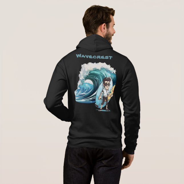 Brody Ocean Wavecrest Hoodie (Back Full)