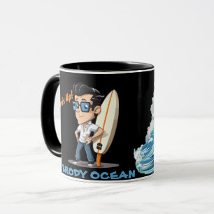 Brody Ocean Wavecrest Mug