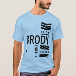 Brody Personalised Name Birthday Gift T-Shirt