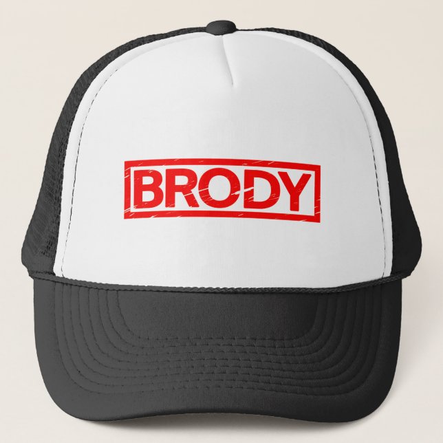 Brody Stamp Trucker Hat (Front)