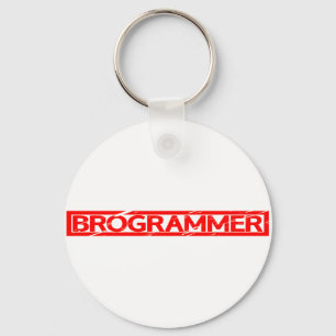 Brogrammer Stamp Key Ring