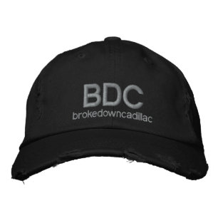 Brokedown Cadillac Distressed Hat