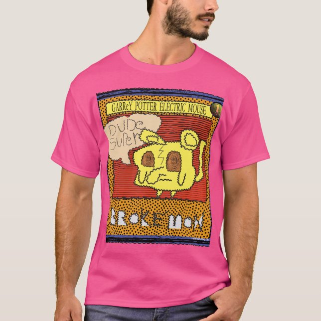 Brokémon Series 1: GARReY POTTER ELECTRIC MOUSE T-Shirt (Front)