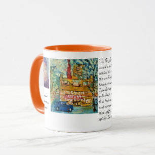 Broken 4 PAK Painting / Artist Larry Lerew Mug