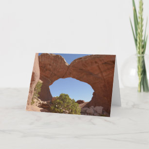 Broken Arch at Arches National Park Card