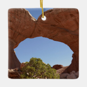 Broken Arch at Arches National Park Ceramic Ornament