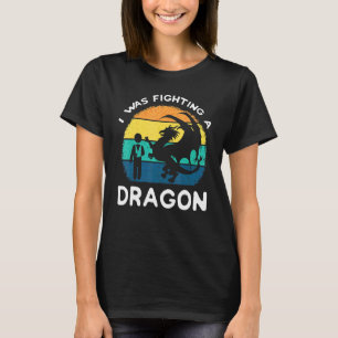 Broken Arm Dragon Shoulder Injury Surgery Recovery T-Shirt