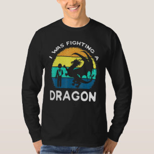 Broken Arm Dragon Shoulder Injury Surgery Recovery T-Shirt