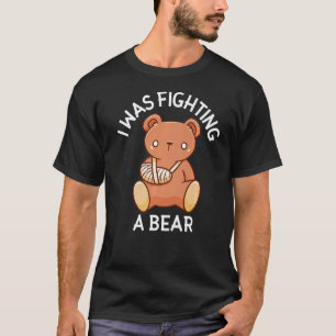 Broken Arm For Kids Bear Broke Wrist Hand T-Shirt